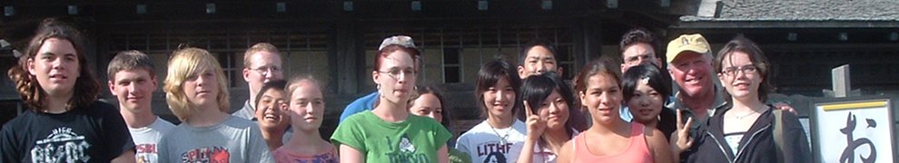 Bath folks visiting in Japan